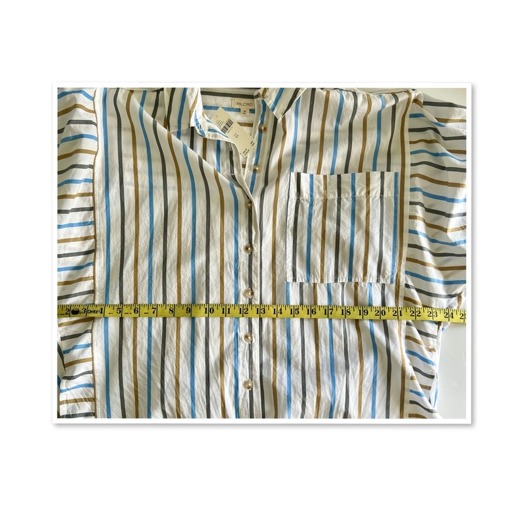 Pilcro Painter Button-down Shirt - Picture 8 of 11